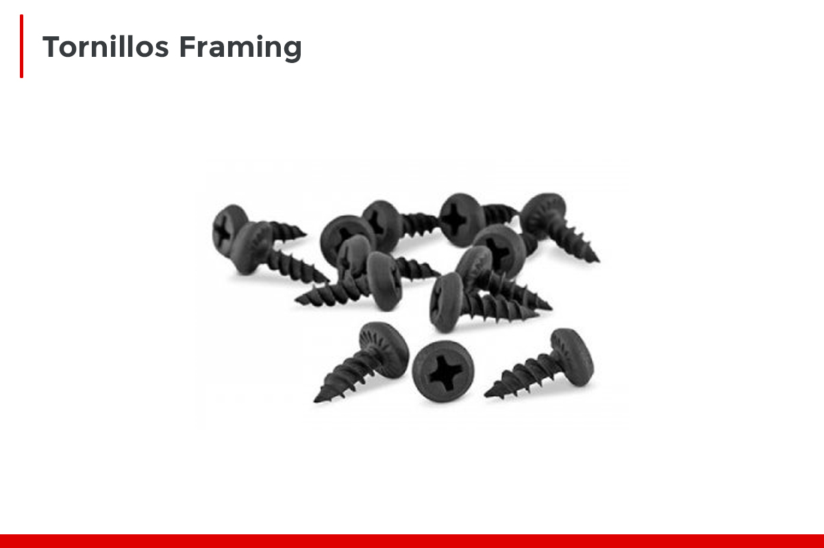 Tornillos Framing
